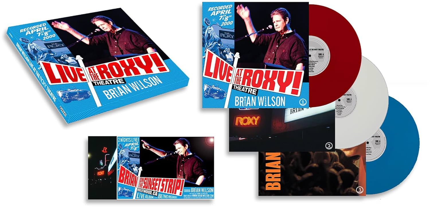 Live At The Roxy Theatre: Triple vinyl cover