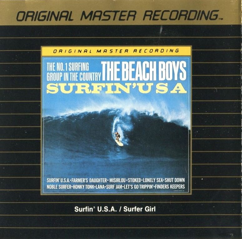 Surfer Girl / Surfin' U.S.A. Gold CD cover