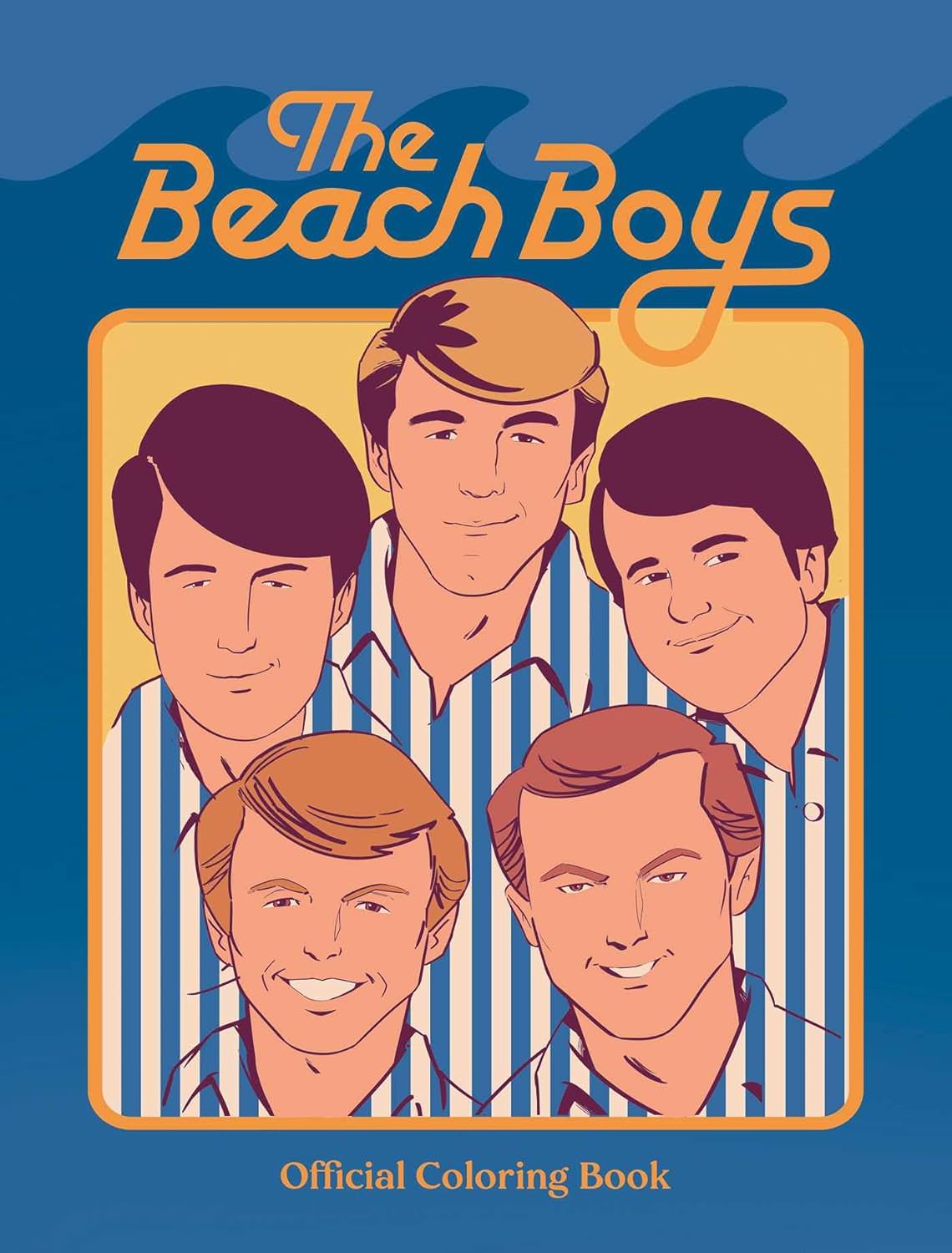 The Beach Boys Official Coloring Book cover