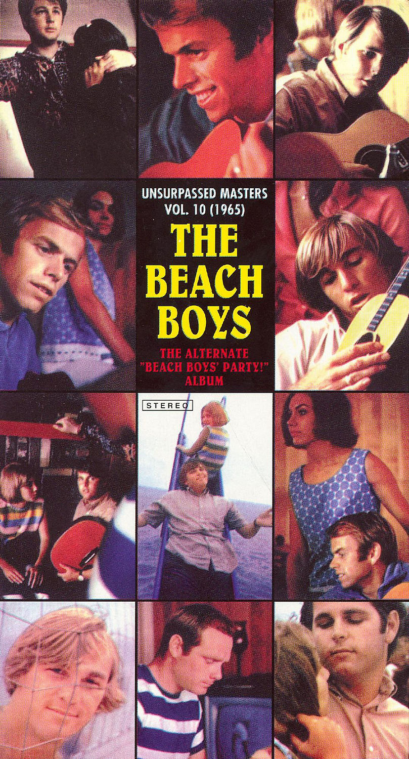 Unsurpassed Masters Vol. 10 (1965) The Alternate Beach Boys Party Album cover